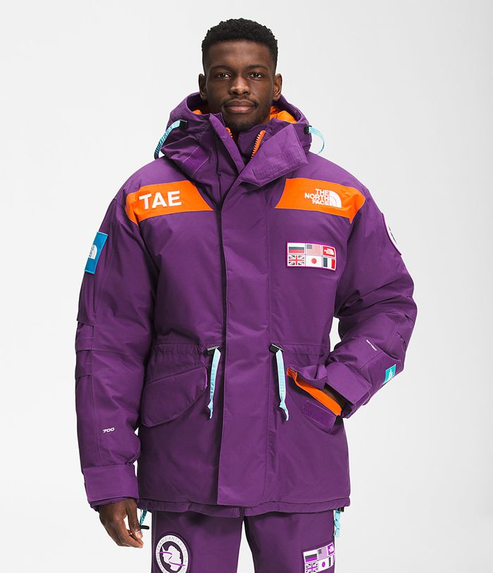 The North Face Winterjas Heren Trans-Antarctica Expedition Parka UNHV53429 - Paars